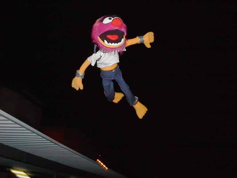 Flying!