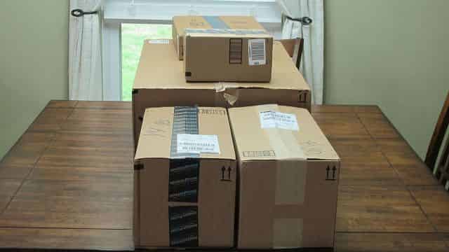 Deliveries from Amazon