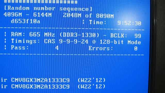 MemTest86+ Results