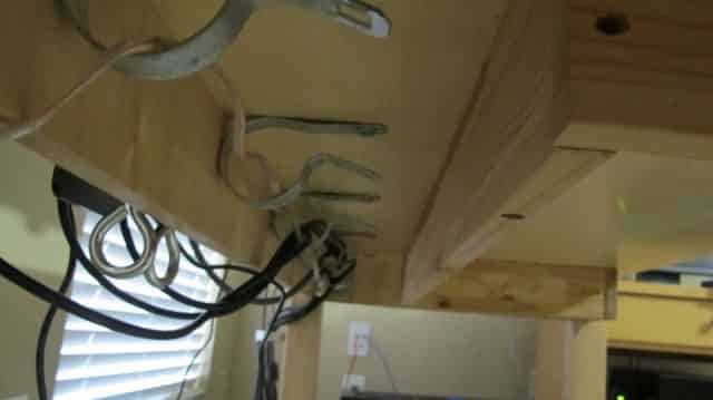 More Cables being routed through the Bands