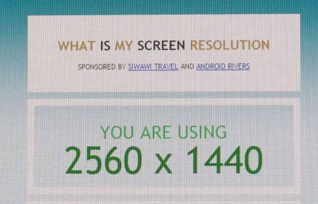 What's my resolution?  2560x1440 of course!