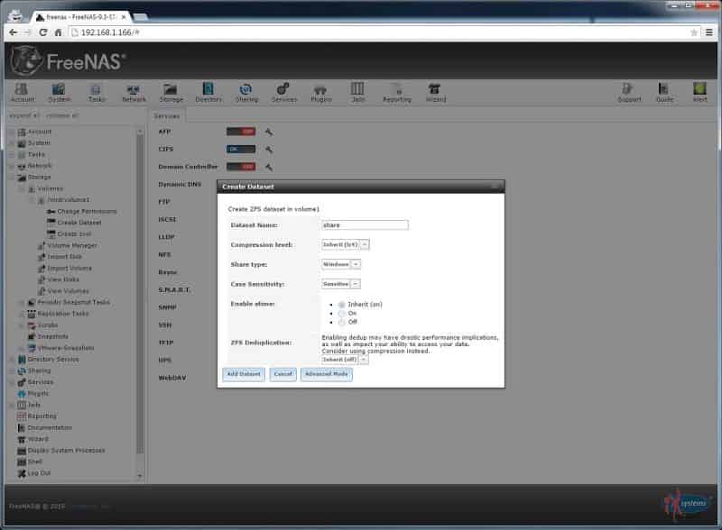 Creating a dataset for the Share