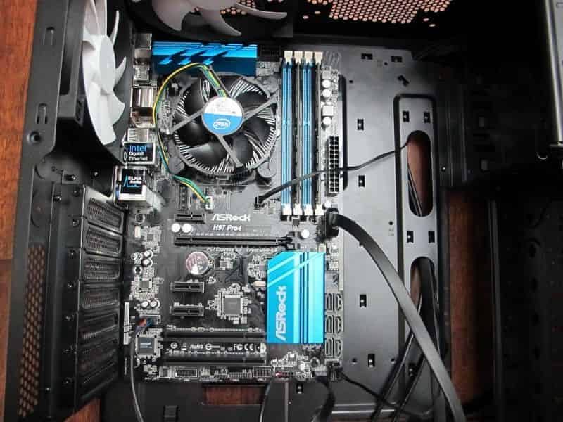 ASRock H97 Installed #1