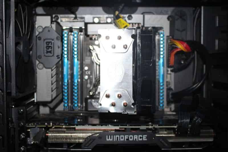 Motherboard, RAM and CPU Installed #1