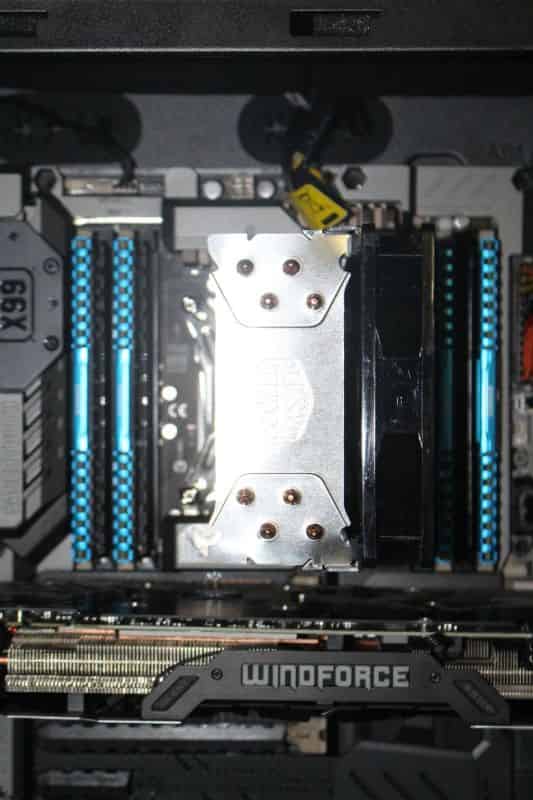 Motherboard, RAM and CPU Installed #2