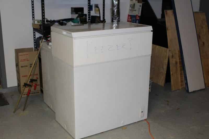 Testing out the dry-erase marker on the melamine facing #1