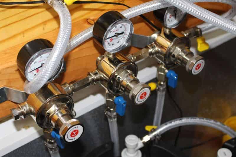 Completed Keezer – Kegs and Plumbing #4