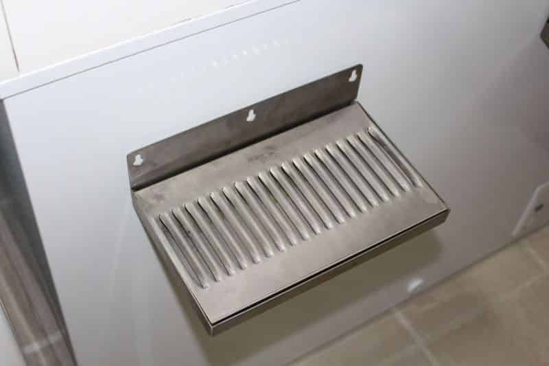 Completed Keezer – Drip Tray