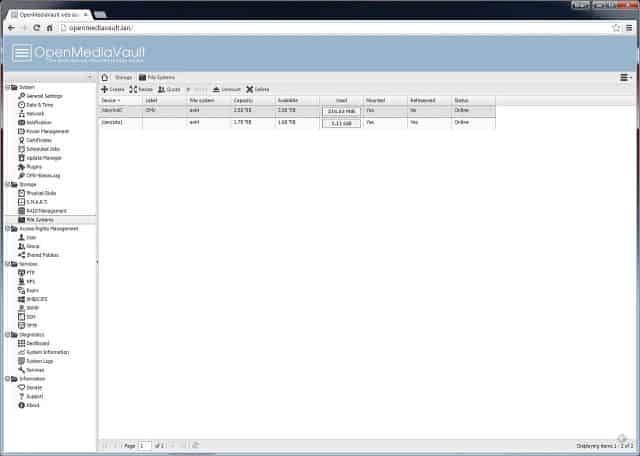File System Info