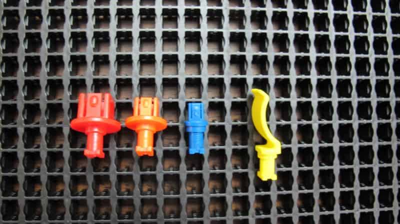 Toolgrid, socket pegs and tool pegs