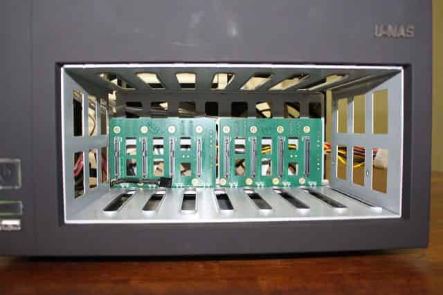 U-NAS NSC-800 Drive Cage Innards #2