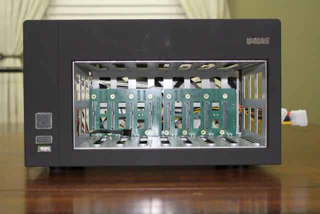 U-NAS NSC-800 Drive Cage Innards #3