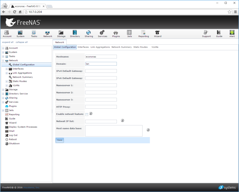 Update Hostname and Domain