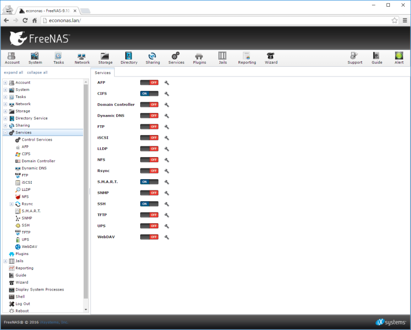 Enable Services