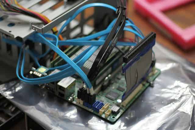 SATA Cable Installation and management #5