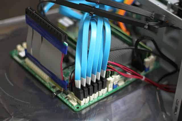 SATA Cable Installation and management #6