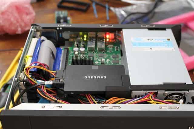 SSDs mounted using Pat's 3D printed bracket #3