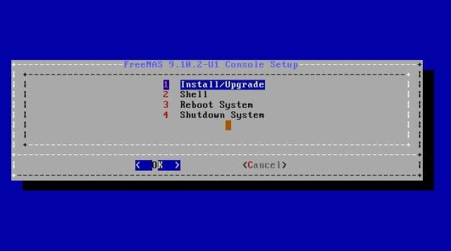 Install Main Menu