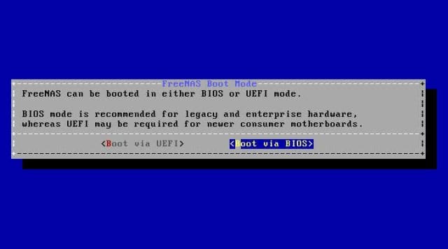 Selecting the Boot Mode