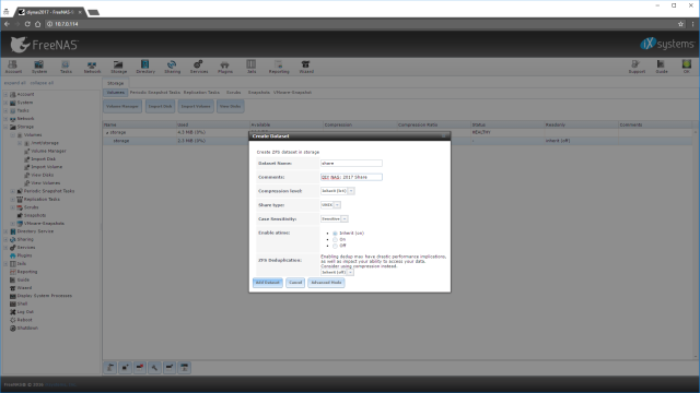 Creating the Share Dataset