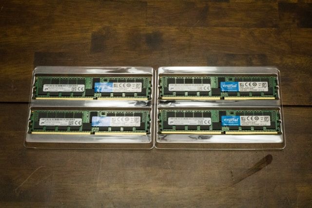 Crucial 64GB Kit (16GBx4) DDR4 2133 ECC RAM