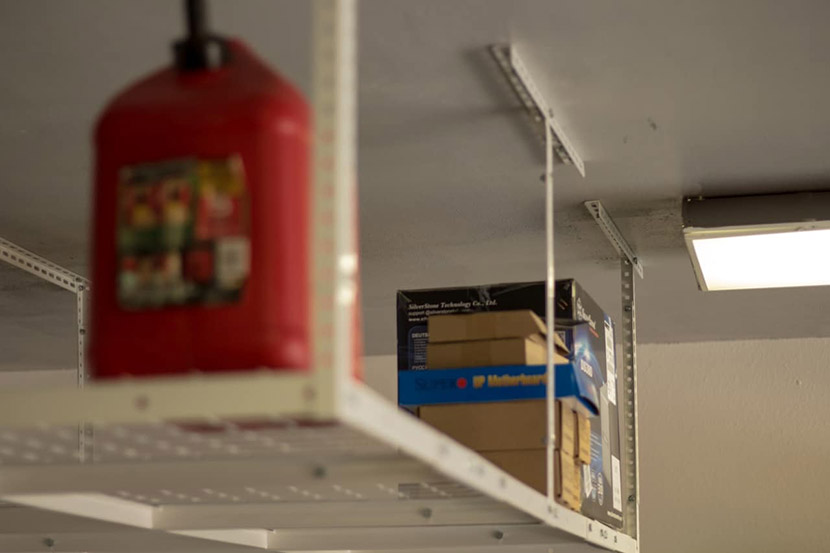 Garage Makeover: Fleximounts Overhead Garage Rack
