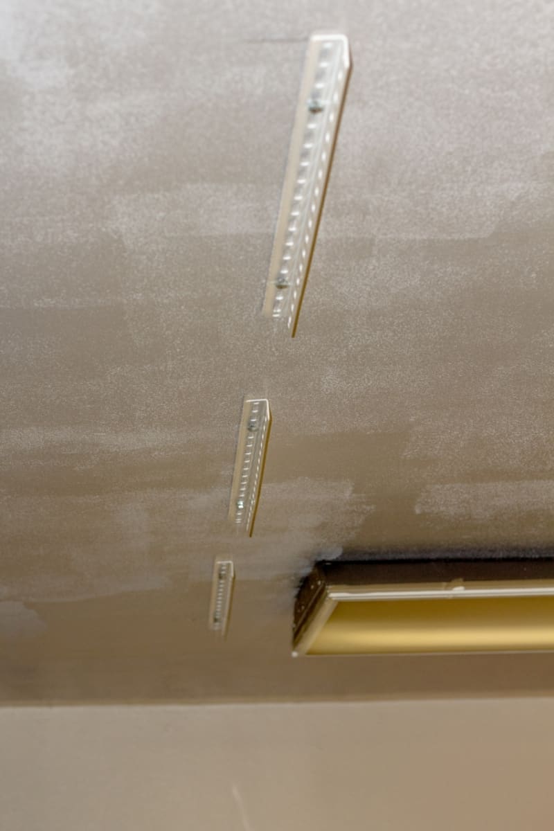 Installed Brackets – Nearly Straight!