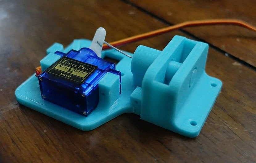 Weaponizing the DIY 450mm Quadcopter with the help of my 3D Printer