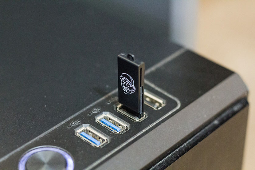 I Put My Face on a USB Drive
