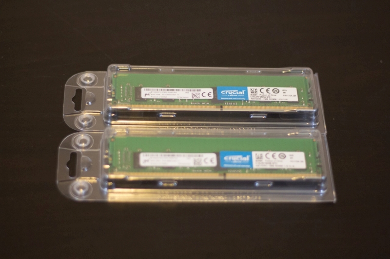 Crucial 2x4GB DDR4-2666 RDIMM #2