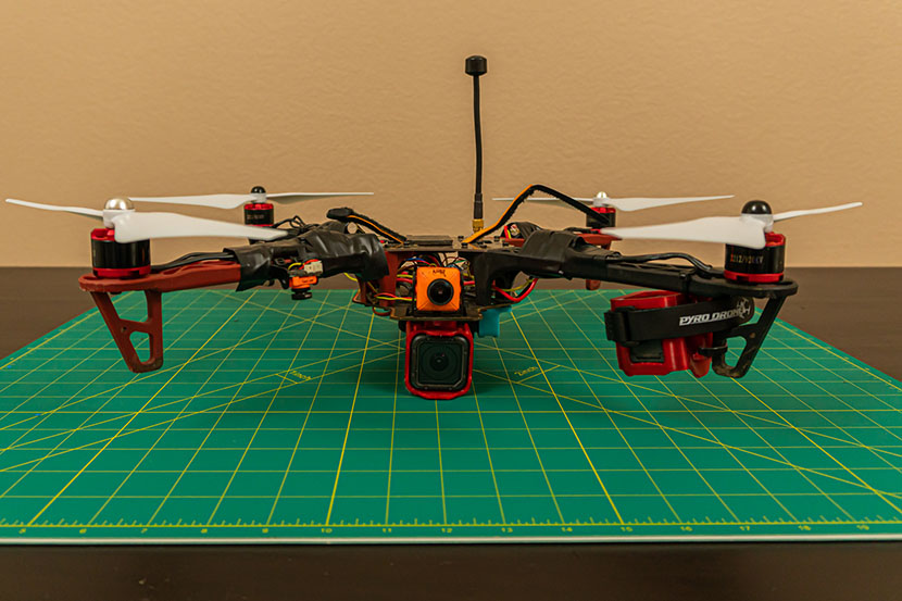 Turning my very first Quadcopter into Frankenbomber