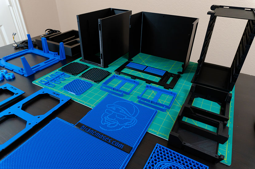 Printing and Assembling the MK735, a 3D-Printed DIY NAS Case