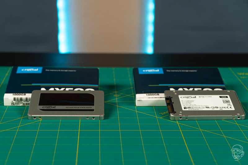 2x Crucial MX500 1TB 2.5" SSDs