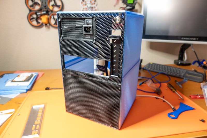 Installed power supply.