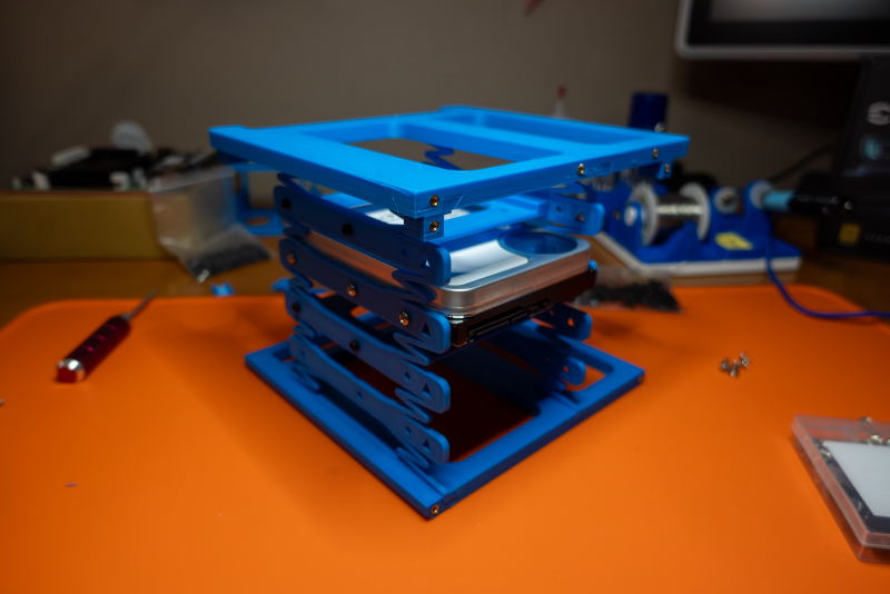 Assembled lower chamber #1.