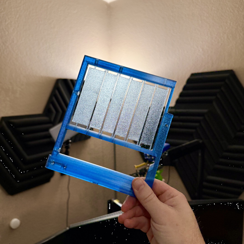 PCIe slot object for translucent PETG closeup #2