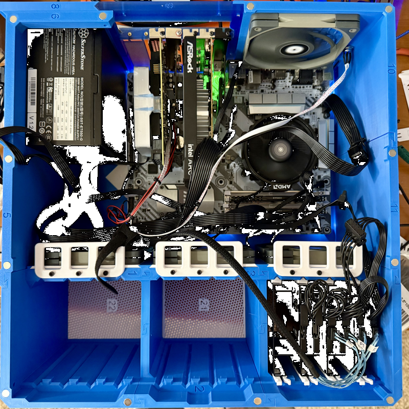 Top drive bay filled with SSDs #1