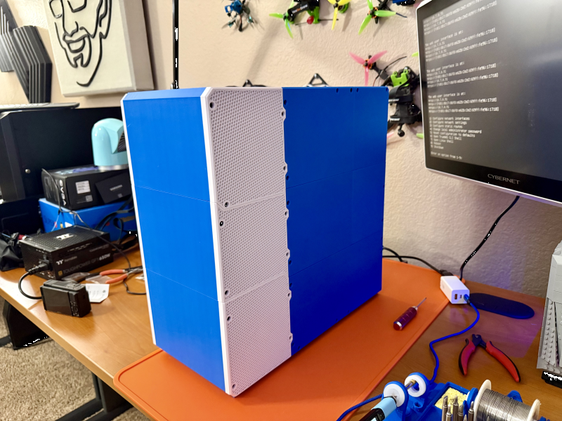 Completed 12-bay ATX Case #3