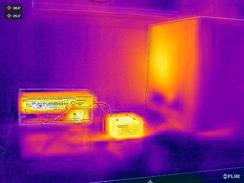 FLIR Photo of Desk