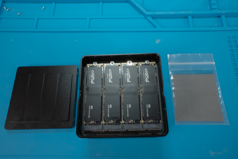 NVMe Drives Installed