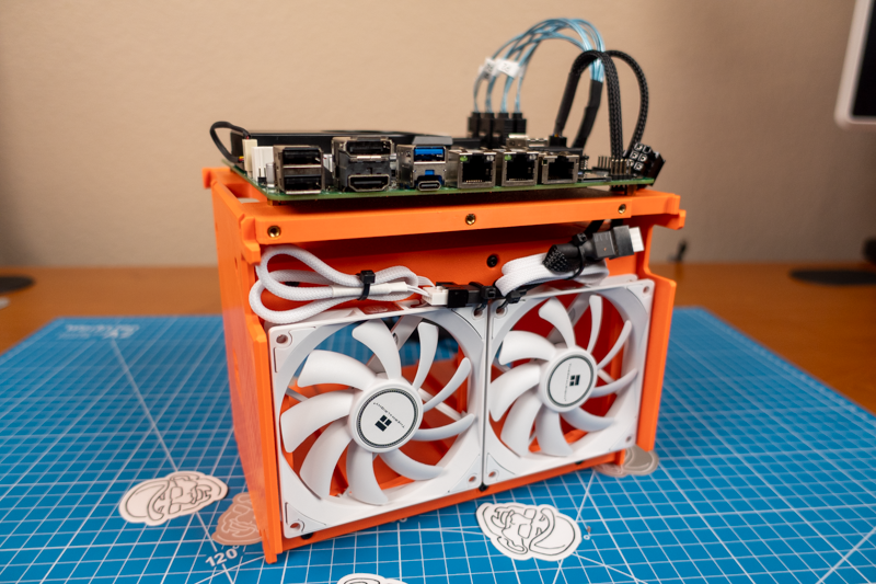 Drive bay cooling fans. #1