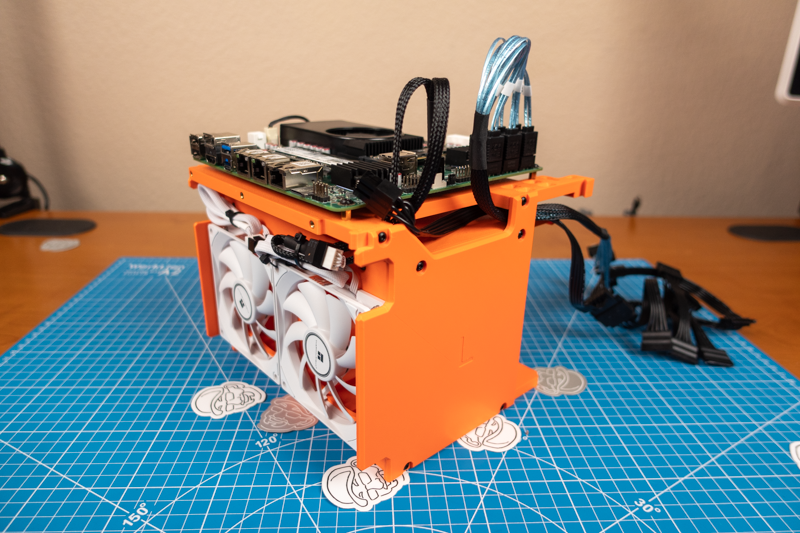 Drive bay cooling fans. #2