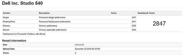 Geekline Baseline Score