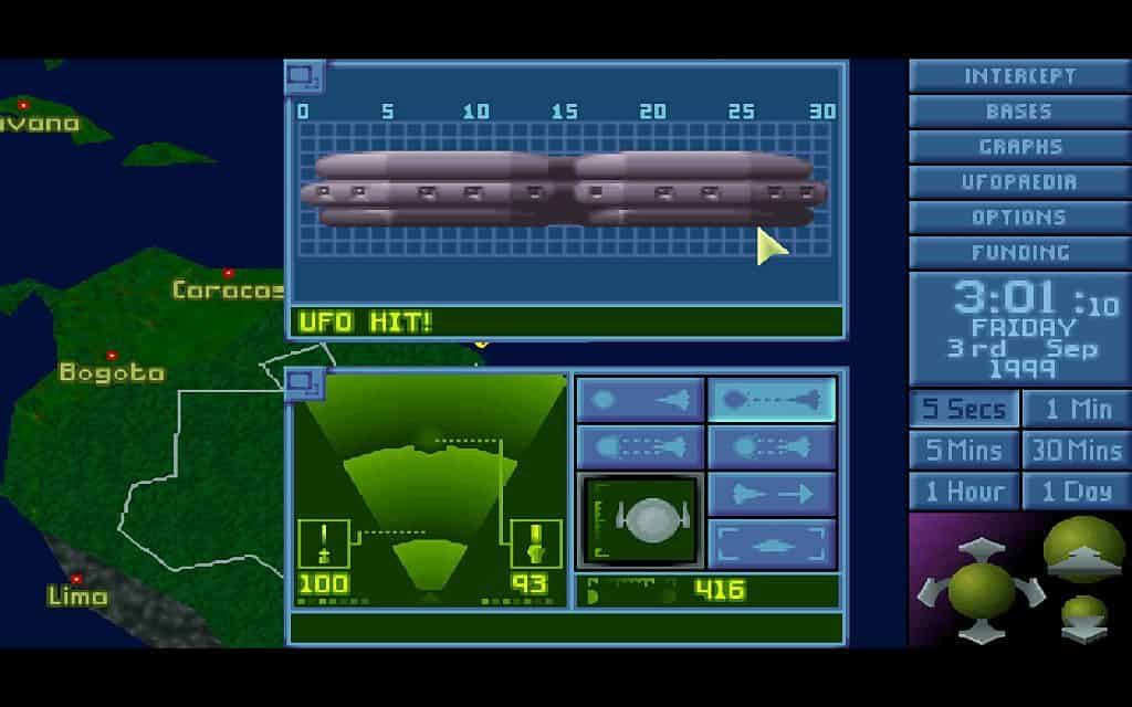 X-COM: UFO Defense UFO Interception