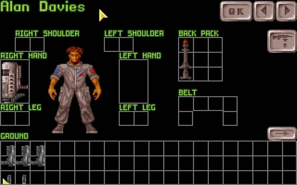X-COM: UFO Defense Soldier Loadout