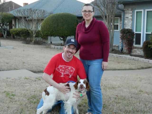 Marley, Brian and Julia embarking on a foster adventure.