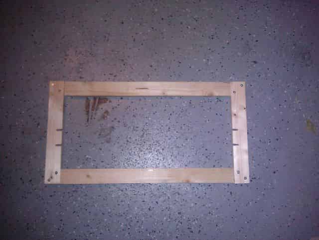 Assembled Rack from Front
