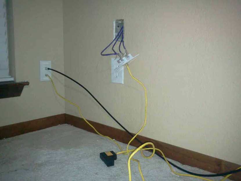 My Network Cupboard: Inhaling Insulation